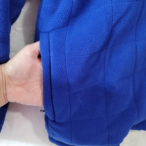 VTG Fuda Sport Fleece Lined Silk Windbreaker Coat Men's Size Medium Reversible - Picture 6 of 16